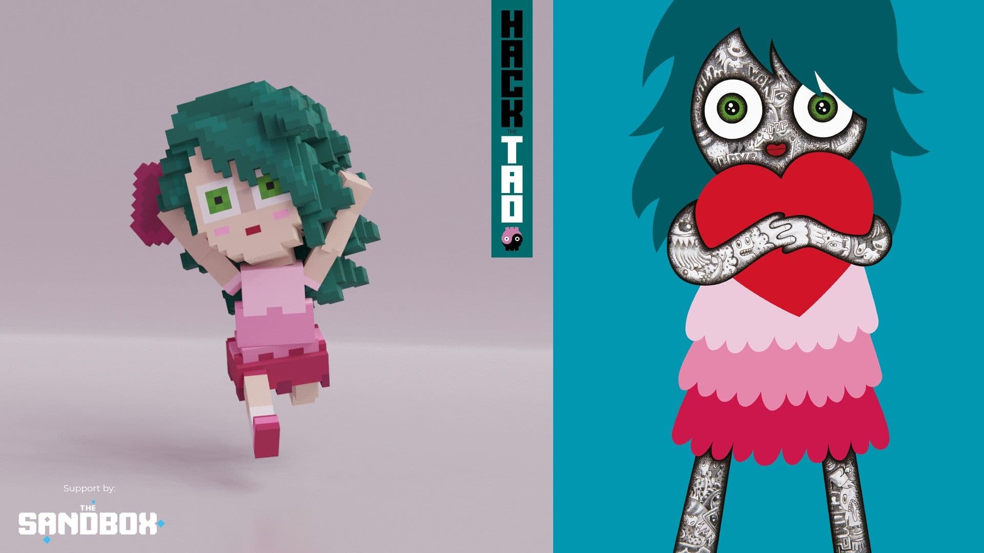 "HACK the TAO": Hackatao's Visionary Leap into The Sandbox Gaming Universe