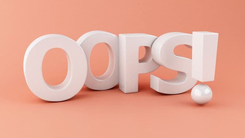 Fat Finger Mistakes
